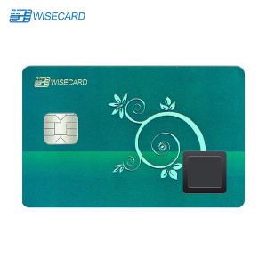 China Smart Chip Printable RFID Card WCT Metal Business Card 85x54mm supplier