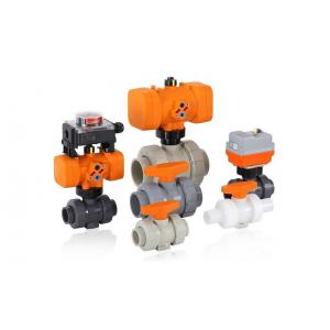 NC (Normally Closed) Plastic Ball Valves With Standard Flow Rate