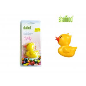 China Plastic Air Freshener Lemon Yellow Duck Hanging Air Freshener Both for Home and Car supplier