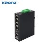China 1.2Mbit 5 Port Gigabit Ethernet Switches IP40 Protection For Speed Data Transfer wholesale