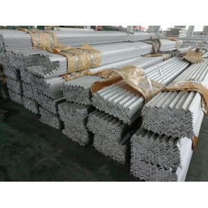 China Hot Rolled Stainless Steel Angle Bar with 201 304 321 316ti 316L 314h 310S 2507 Materials and 2b Ba No.1 No.4 4K 8K Mirror Finish wholesale