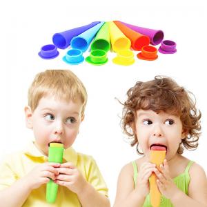 Silicone Ice Pole Moulds Popsicle Ice Lolly Maker Squeeze Ice Pop Tubes Summer Promotional Item