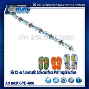 Automatic Sole Surface Printing Machine One / Two / Three / Four / Five / Six Color