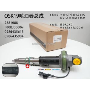 China Diesel Engine Part K19 Kta19 Qsk19 Fuel Injector 4964170 4955524. Diesel Fuel Injectors F00BL0J020 For Cummins QSK19 4964170, 4955524 wholesale