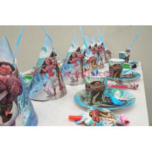 China Moana movie Maui Kids Birthday Party Decoration Set Party Supplies Baby Birthday Party Pack event party supplies supplier