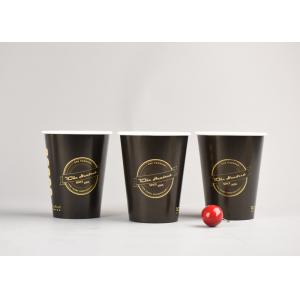 Food Grade Coffee Paper Cups , Eco Friendly Paper Party Cups With Lids