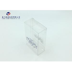China Nice Patterns Clear Rigid PET Plastic Box Plastic Retail Boxes High Durability supplier