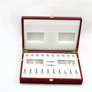 China Luxury handmade rigid cosmetic and skincare kit box with hinge and locker supplier