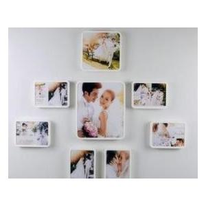 China Frameless Wall Mounted Acrylic Photo Frames 5x7 Picture Frames For Home Decoration supplier