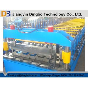 China 380V Sandwich Panel Line Corrugated Roof Panel Roll Forming Machine With Hydraulic Control System supplier