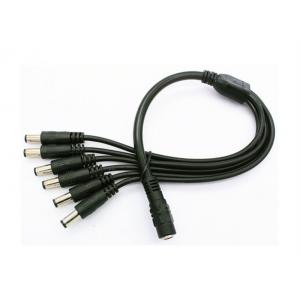 China DC Female To Male 15cm Splitter Cable Barrel Plug For CCTV Cameras supplier