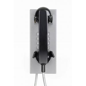 China GSM / 3G Outdoor Grey Vandal Resistant Telephone With 12 Key Metal Keypad supplier