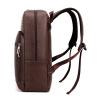 China PU Leather Laptop Backpack with Customizable Colors and Sizes for School and Business wholesale