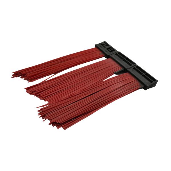 China Balai-brosse rouge de taille moyenne : Pour disque de balayeuse Zoomlion, idéal pour l'enlèvement de la poussière et des ordures wholesale