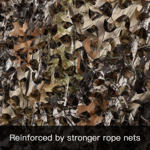 150D Polyester Woodland Camo Netting Camping Military Hunting Camouflage Net Multi Function