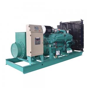 China High Performance CUMMINS Diesel Electric Generator Green Color Energy Saving supplier