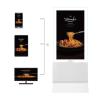 China 43 Inches Hanging Indoor LCD Digital Signage Double Sided Window Advertising Display wholesale
