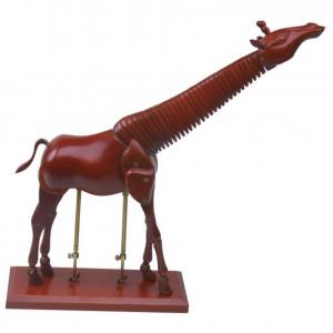 China Education Usage Artist Wooden Manikin Giraffe Type Fully Poseable Mannequin supplier