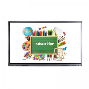 Infrared 10 Point Large Touch Screen Monitor , Smart Board Touch Screen Lcd Display 86 Inch