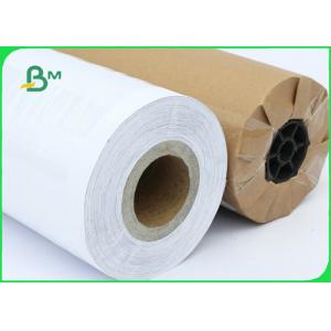 China 70gsm 80gsm CAD Inkjet Plotter Paper Roll Size A1 A0 For Drawing supplier