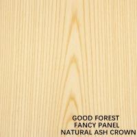 China Faced Natural Ash Crown Wood Veneer E0/E1 Fancy Plywood / Mdf / Chipboard Customized Length China Factory on sale