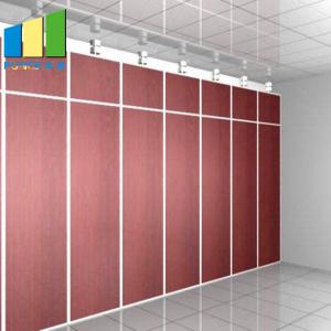 China Movable Wood Folding Partition Walls For Conference Room Decoration supplier