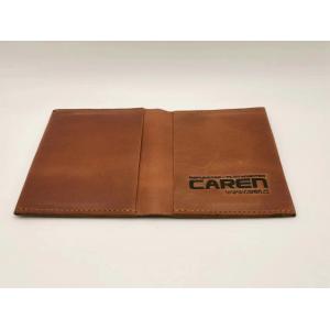 Leakproof Reusable Leather Card Wallet , Odorless Leather Credit Card Holder