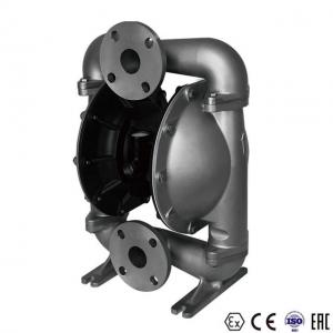 Black Stainless Steel Air Diaphragm Pump Anti Corrosion