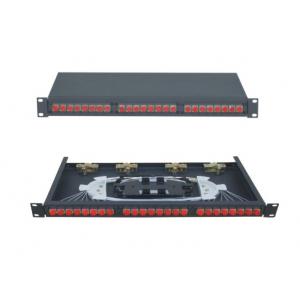 China 12 port customer premise Fixed Rack Mounted Optic Terminal Box with FC Port supplier