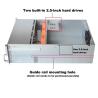 China Servers 4U24 Disk Hot Swap Chassis Industrial NVR Storage Case NAS 4U GPU Server Chassis with Private Mold wholesale
