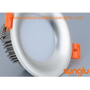 China Professional 240v LED Downlights No Flicker Pear Silver Color SMD LED Downlight wholesale