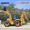 China Backhoe Excavator Loader 4x4 Multi Functional Machine High Reliability wholesale