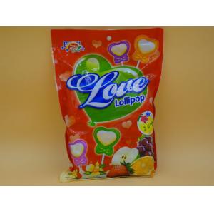 China Bag pack Heart Shape Lollipop Healthy Hard Candy / Low Cal Candy For Children baby candy supplier
