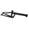 China Sleek 20 Inch Carbon Bike Frame With Gloss Surface Processing Mode And BB92mm Pressfit wholesale