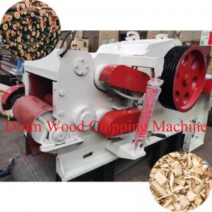 Electrical Motor Drum Type Wood Chipper Hydraulic Feed Branch Crusher Machine