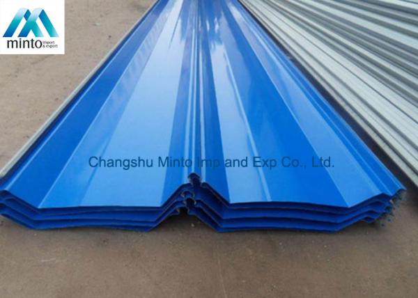 Industrial Galvanized Corrugated Roofing Sheets Weather Proof Long Life Span