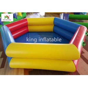 China PVC Tarpaulin Inflatable Swimming Pools 3m Diameter Various Color supplier