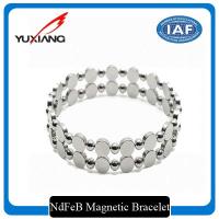 China Metal Expandable Magnetic Therapy Bracelet Fashion NdFeB IOS9001 Certification on sale