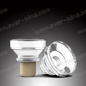 OEM Custom Crystal Wholesale Glass Bottle Stopper With Polymer