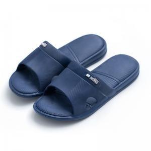 Waterproof Mens Slide Slippers , Anti Slip Bathroom Slippers Indoor House Shoes