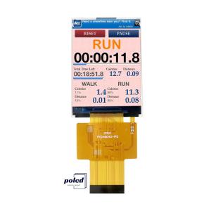 China Polcd 2.4 polegadas IPS LCD Screen Alto brilho 450 nit MCU ST7789V 240x320 Resolução TFT LCD Display Module supplier