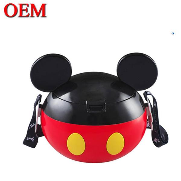 China cartoon  character  Plastic PP cartoon  Shaped lion  Popcorn Containers with Lid for Collection wholesale