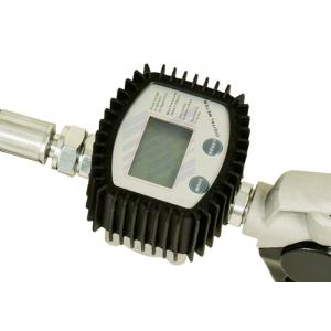 Digital Flow Meter Oil Control Valve Dispenses In Liter , Gallon , Pint And Quart