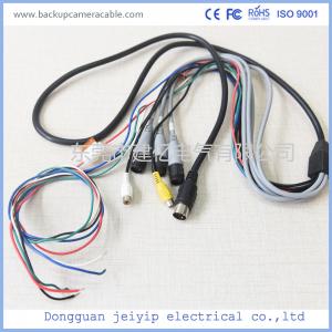 China Waterproof Camera Monitor Cable , Rear View Camera Cable 20 Pin 1 Male To 4 Female Connector supplier