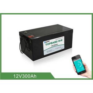 China Home Energy Storage Battery 12V300Ah  , 150 ~ 200A Discharge , 4pcs In series For 48V supplier