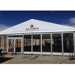 China 100% Full Space 20m*25m Modular Frame Concert Canopy Tent With Glass Wall supplier