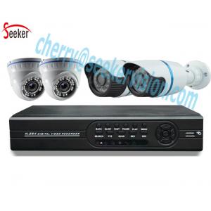 4 Channel H.264 ahd dvr kit 1080N 1.3 megapixel bullet and dome hd cctv home security camera system