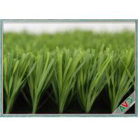 China 60 Mm Height Outdoor Soccer Artificial Grass / Turf For Exercise Long Life on sale
