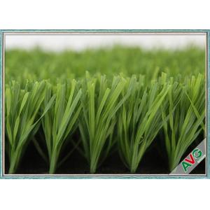 60 Mm Height Outdoor Soccer Artificial Grass / Turf For Exercise Long Life