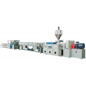 China Lower Water Pipes pvc extrusion line 16-160mm with Variable frequency motor supplier
